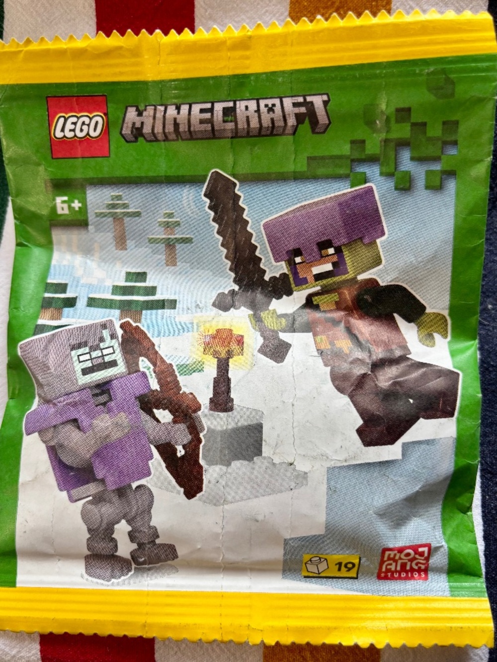 LEGO MINECRAFT "Jungle Ranger and Stray paper bag" L0002246 UNOPENED
